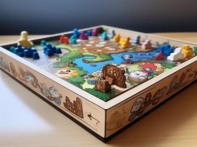 Functional Designs of Custom Wooden Board Game Boxes